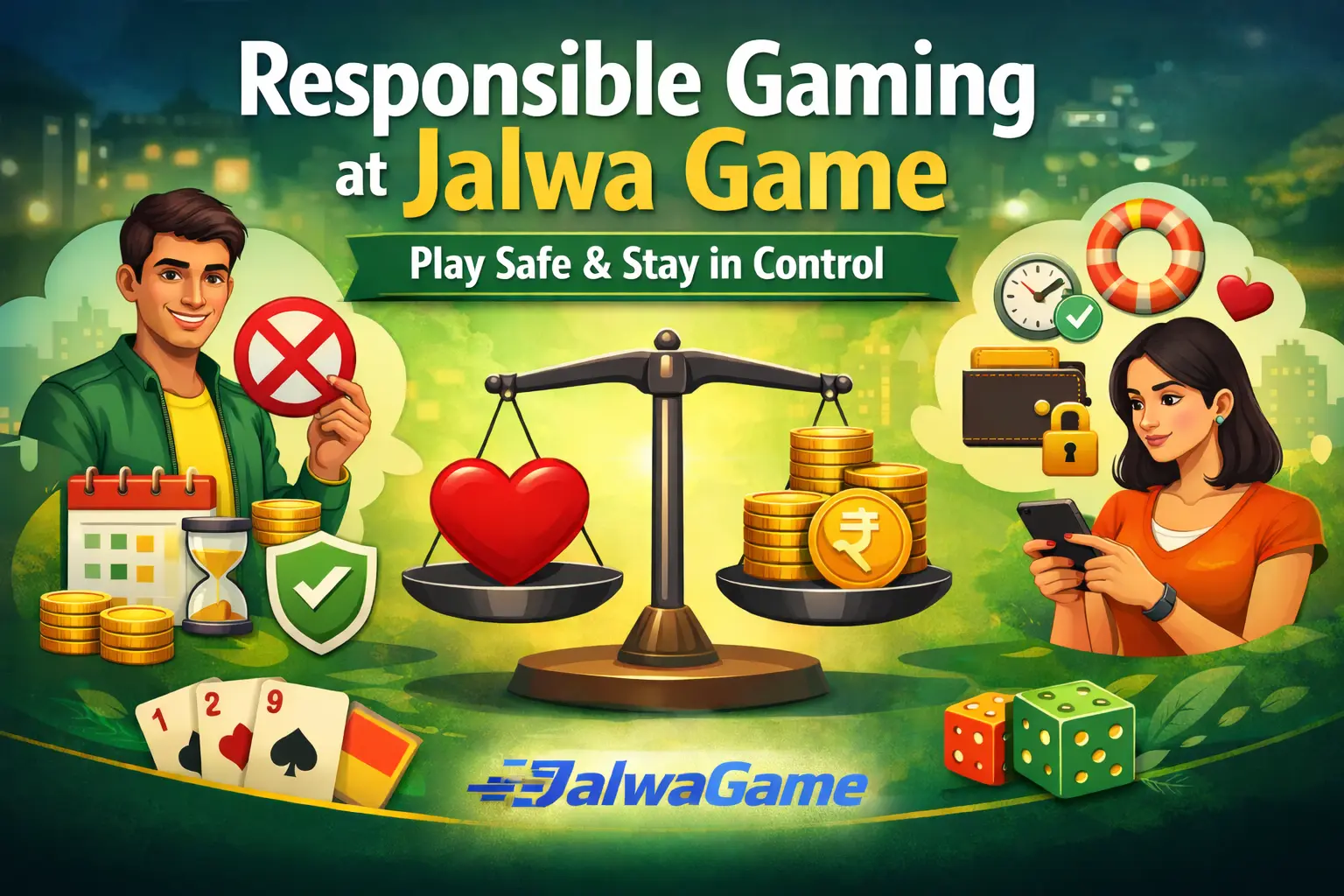 You are currently viewing Responsible Gaming at Jalwa Game – Play Safe & Stay in Control